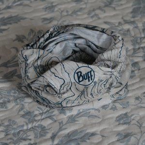 *Set of 2* BUFF Tubular Neckwear Laude Silver Grey (Out of stock online)